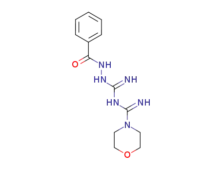 <i>N</i>-(amino-benzoylhydrazono-methyl)-morpholine-4-carboximidic acid amide