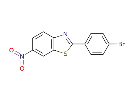 2-(4-bromo-phenyl)-6-nitro-benzothiazole