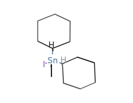 (C<sub>2</sub>H<sub>5</sub>)Sn(cyclo-C<sub>6</sub>H<sub>11</sub>)2I