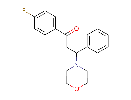 1-(4-fluoro-phenyl)-3-morpholin-4-yl-3-phenyl-propan-1-one