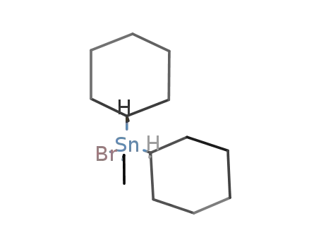 (C<sub>2</sub>H<sub>5</sub>)Sn(cyclo-C<sub>6</sub>H<sub>11</sub>)2Br
