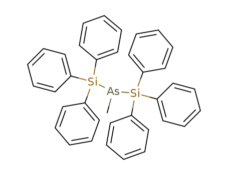 Methyl-bis-triphenylsilyl-arsin