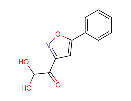 oxo-(5-phenyl-isoxazol-3-yl)-acetaldehyde hydrate