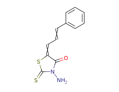 3-amino-5-(-3-phenyl-allylidene)-2-thioxo-thiazolidin-4-one