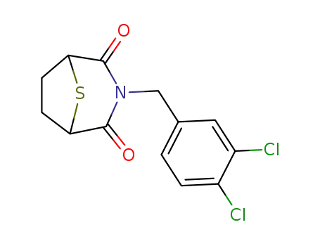 3-(3,4-dichloro-benzyl)-8-thia-3-aza-bicyclo[3.2.1]octane-2,4-dione
