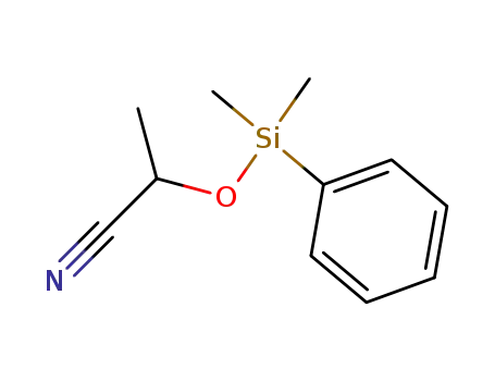 2-(Dimethyl-phenyl-silanyloxy)-propionitrile