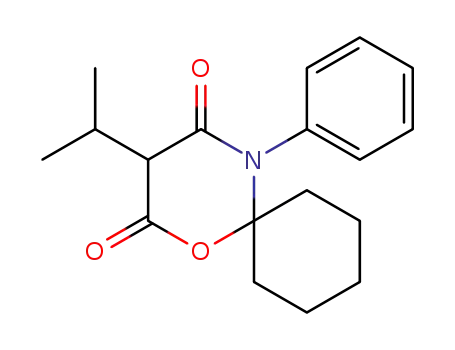 3-isopropyl-5-phenyl-1-oxa-5-aza-spiro[5.5]undecane-2,4-dione