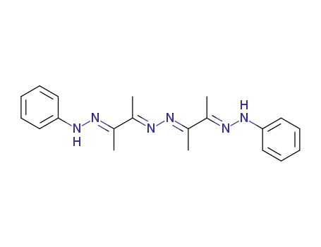 Molecular Structure of 112718-28-2 (bis-(1-methyl-2-phenylhydrazono-propylidene)-hydrazine)