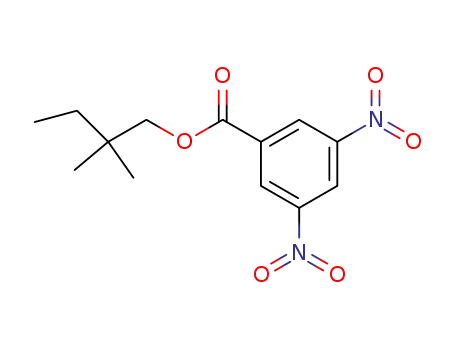 Molecular Structure of 66516-44-7 (3,5-dinitro-benzoic acid-(2,2-dimethyl-butyl ester))
