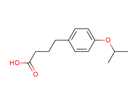 Benzenebutanoic acid, 4-(1-methylethoxy)-