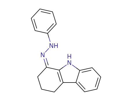 Molecular Structure of 22298-59-5 (1H-Carbazol-1-one, 2,3,4,9-tetrahydro-, phenylhydrazone)