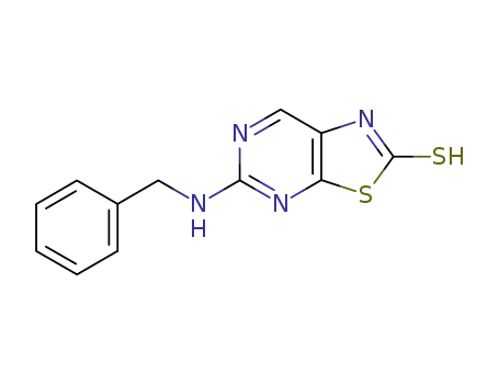 5-benzylamino-1<i>H</i>-thiazolo[5,4-<i>d</i>]pyrimidine-2-thione