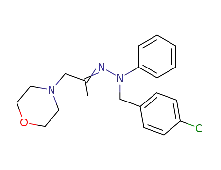 1-morpholin-4-yl-propan-2-one (4-chloro-benzyl)-phenyl-hydrazone