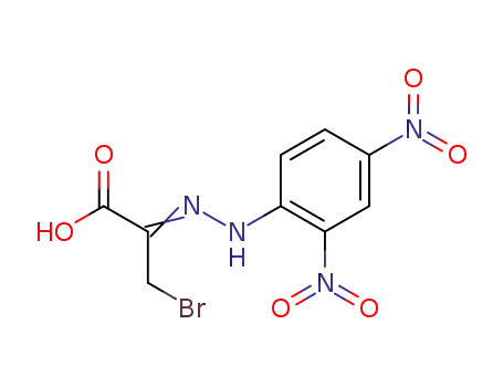 3-bromo-2-(2,4-dinitro-phenylhydrazono)-propionic acid