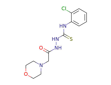 4-(2-chloro-phenyl)-1-(morpholin-4-yl-acetyl)-thiosemicarbazide