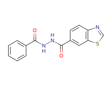 benzothiazole-6-carboxylic acid <i>N</i>'-benzoyl-hydrazide