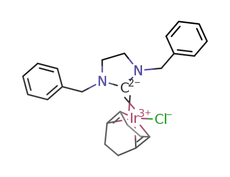 chloro(1,5-cyclooctadiene)(1,3-bis(benzyl)imidazolidine-2-ylidene)iridium
