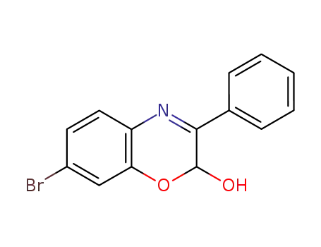 Molecular Structure of 64932-26-9 (2H-1,4-Benzoxazin-2-ol, 7-bromo-3-phenyl-)