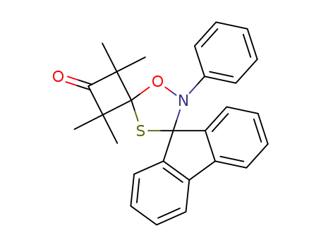 2,2,4,4-tetramethyl-2'-phenyl-dispiro[cyclobutane-1,5'-[1,4,2]oxathiazolidine-3',9''-fluoren]-3-one