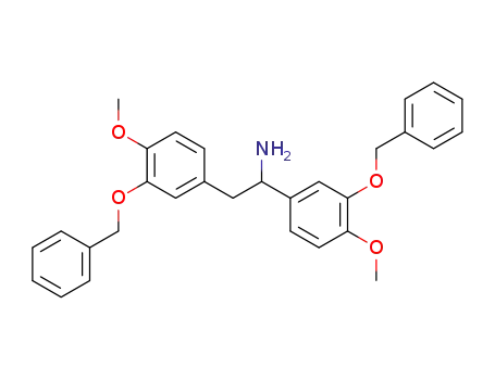 1,2-Bis-(3-benzyloxy-4-methoxy-phenyl)-ethylamine