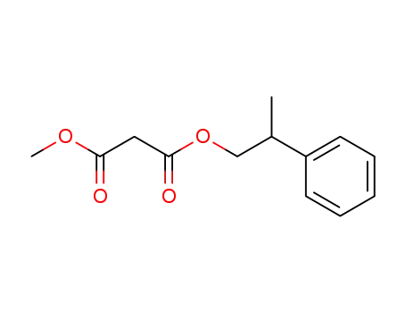 Molecular Structure of 51251-36-6 (Malonsaeure-methyl-(2-phenylpropyl)-ester)