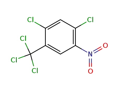 Molecular Structure of 717-43-1 (2,4-Dichlor-5-nitrophenylchloroform)