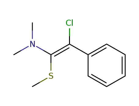 1-Chlor-2-dimethylamino-2-methylthiostyrol