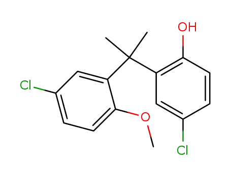 4-Chloro-2-[1-(5-chloro-2-methoxy-phenyl)-1-methyl-ethyl]-phenol