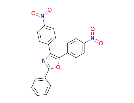 4,5-bis-(4-nitro-phenyl)-2-phenyl-oxazole