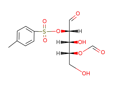 O<sup>4</sup>-Formyl-O<sup>2</sup>-p-toluolsulfonyl-D-arabinose