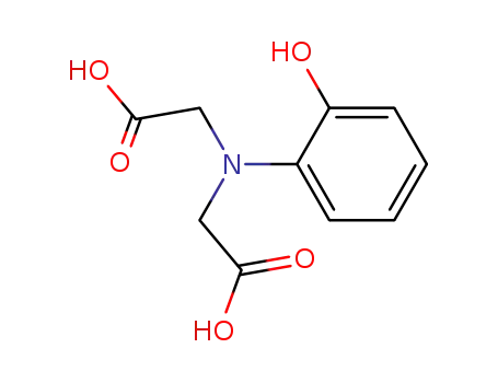 Molecular Structure of 6243-03-4 (Glycine, N-(carboxymethyl)-N-(2-hydroxyphenyl)-)