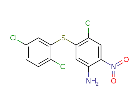2-Nitro-4-chlor-5-(2',5'-dichlorphenylthio)anilin