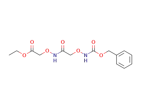 2-(2-Benzyloxycarbonylaminooxy-acetaminooxy)-essigsaeure-ethylester