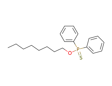 diphenyl-thiophosphinic acid <i>O</i>-octyl ester