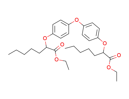 2-{4-[4-(1-Ethoxycarbonyl-hexyloxy)-phenoxy]-phenoxy}-heptanoic acid ethyl ester