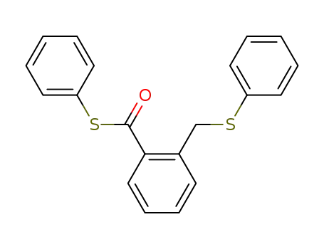 S-Phenyl-2-(phenylthiomethyl)-thiobenzoat