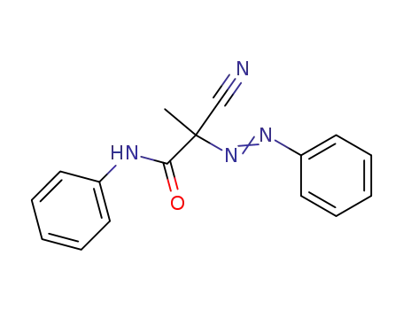2-Cyano-2-phenylazo-propionanilid
