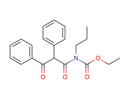 Carbamic acid, (1,3-dioxo-2,3-diphenylpropyl)propyl-, ethyl ester
