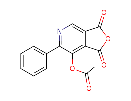 1,3-Dioxo-6-phenyl-1,3-dihydrofuro[3,4-c]pyridin-7-yl acetate
