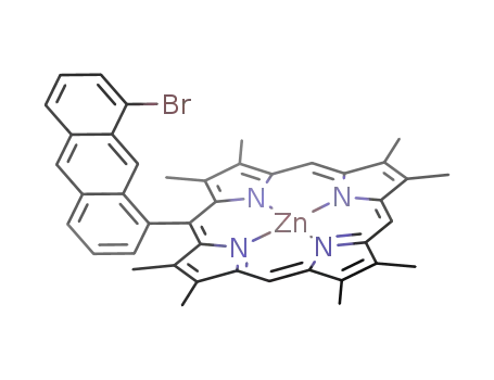 5-(8-bromoanthracen-1-yl)-2,3,7,8,12,13,17,18-octamethylporphyrinatozinc(II)