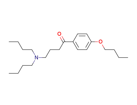 Molecular Structure of 63237-43-4 (1-Butanone, 1-(4-butoxyphenyl)-4-(dibutylamino)-)
