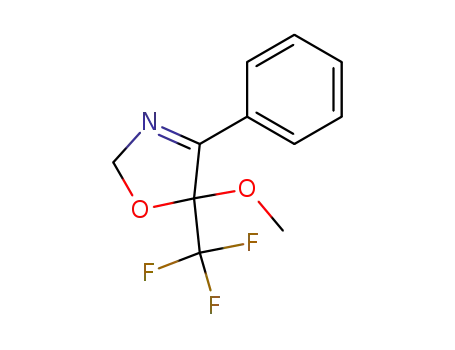 5-methoxy-4-phenyl-5-trifluoromethyl-2,5-dihydro-oxazole