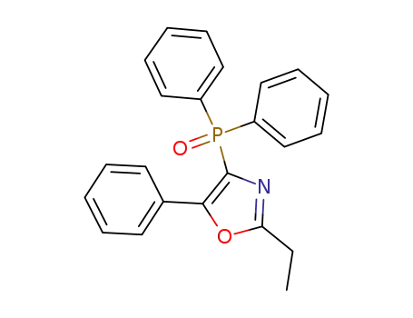 4-diphenylphosphinoyl-2-ethyl-5-phenyl-oxazole