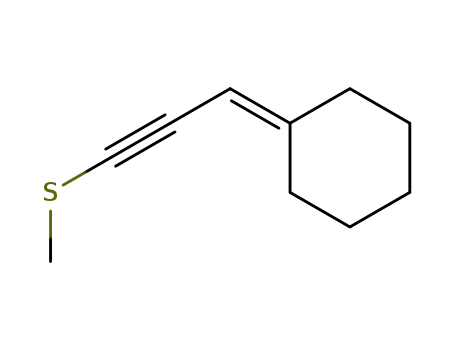 (3-Cyclohexyliden-1-propinyl)-methylthioether