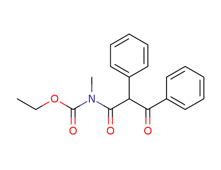 Carbamic acid, (1,3-dioxo-2,3-diphenylpropyl)methyl-, ethyl ester