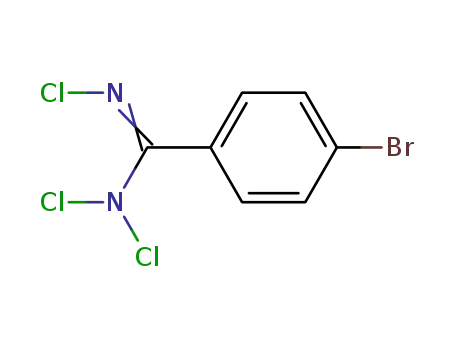N<sup>1</sup>.N<sup>1</sup>.N<sup>2</sup>-Trichlor-p-brom-benzamidin