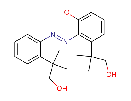 3-(2-Hydroxy-1,1-dimethyl-ethyl)-2-[2-(2-hydroxy-1,1-dimethyl-ethyl)-phenylazo]-phenol