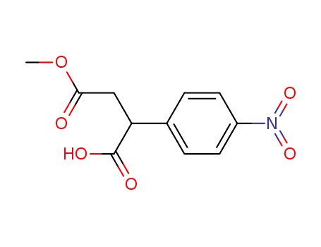 2-(4-Nitro-phenyl)-bernsteinsaeure-monomethylester-<sup>(4)</sup>