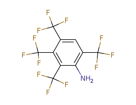 Benzenamine, 2,3,4,6-tetrakis(trifluoromethyl)-