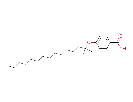 4-(1,1-Dimethyl-tetradecyloxy)-benzoic acid